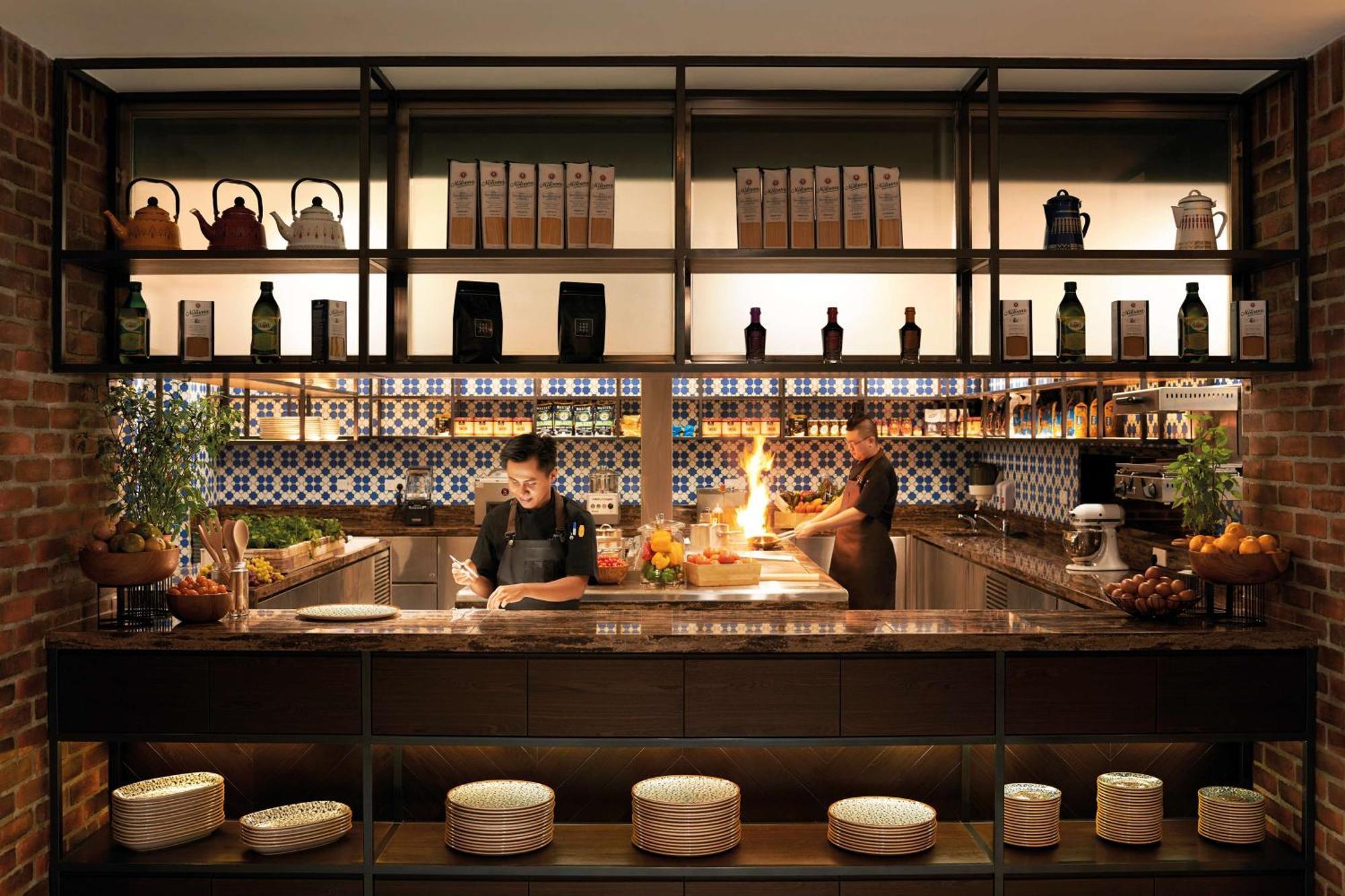 Doubletree By Hilton Shah Alam I-City Екстер'єр фото The kitchen at the restaurant